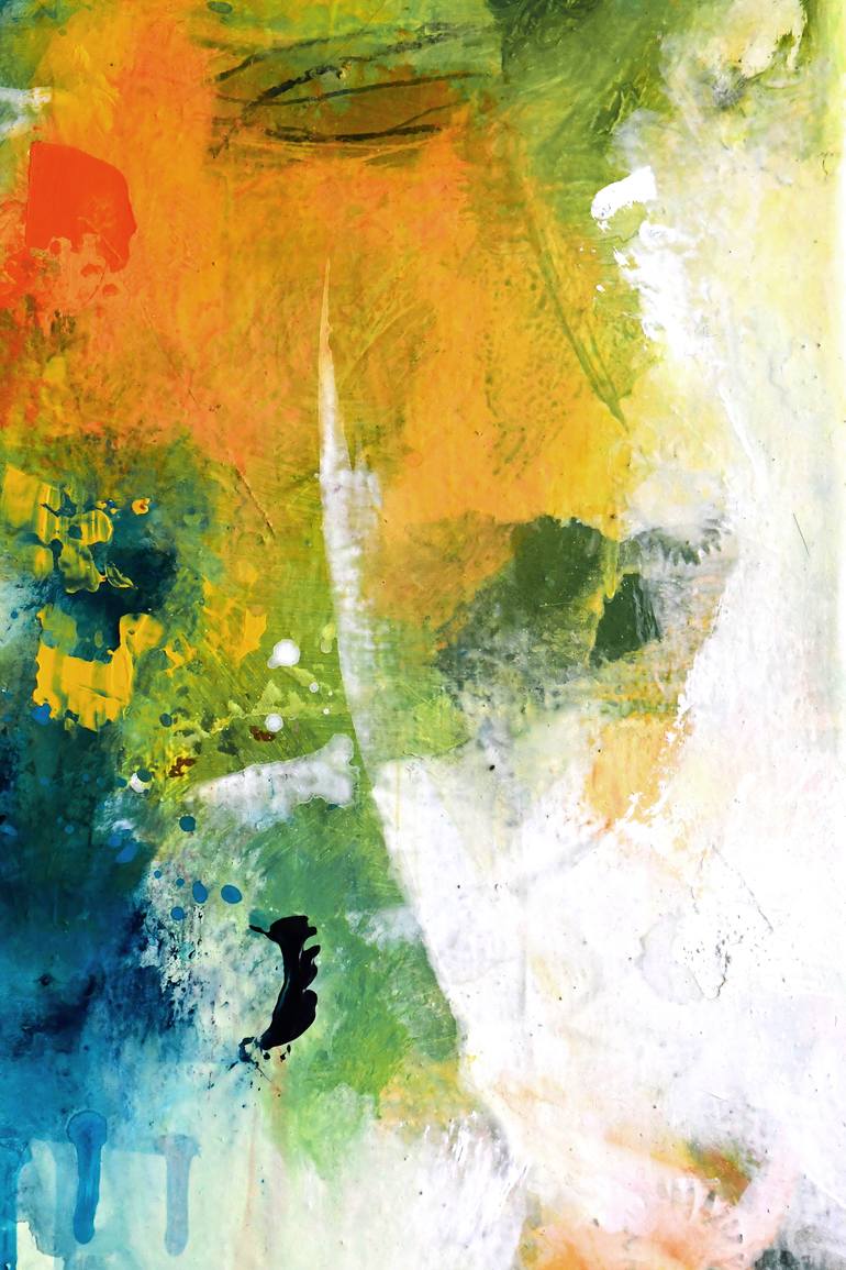 Original Abstract Expressionism Abstract Painting by Kirsten Handelmann