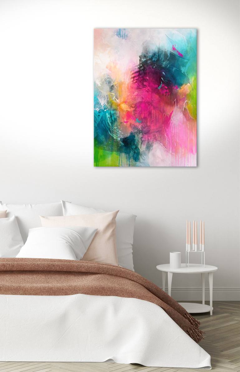 Original Abstract Painting by Kirsten Handelmann