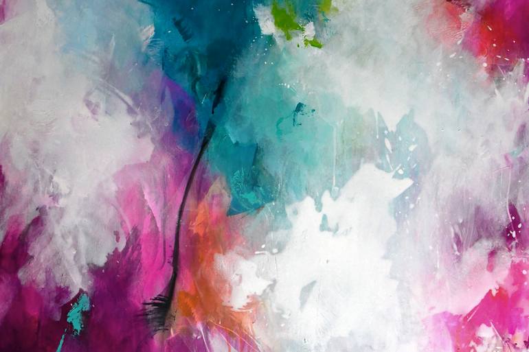 Original Abstract Painting by Kirsten Handelmann