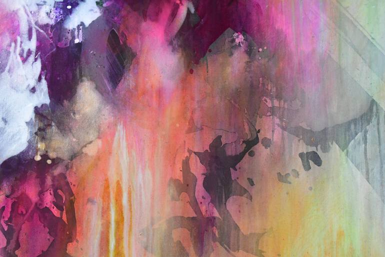 Original Abstract Expressionism Abstract Painting by Kirsten Handelmann