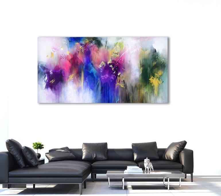 Original Abstract Painting by Kirsten Handelmann