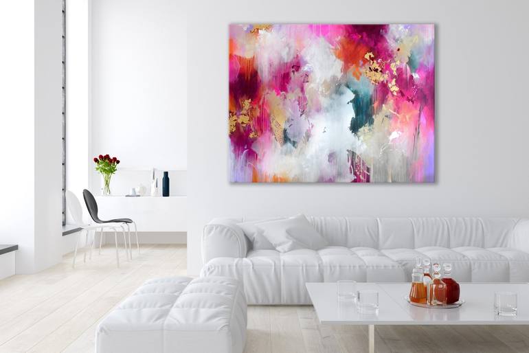 Original Abstract Painting by Kirsten Handelmann