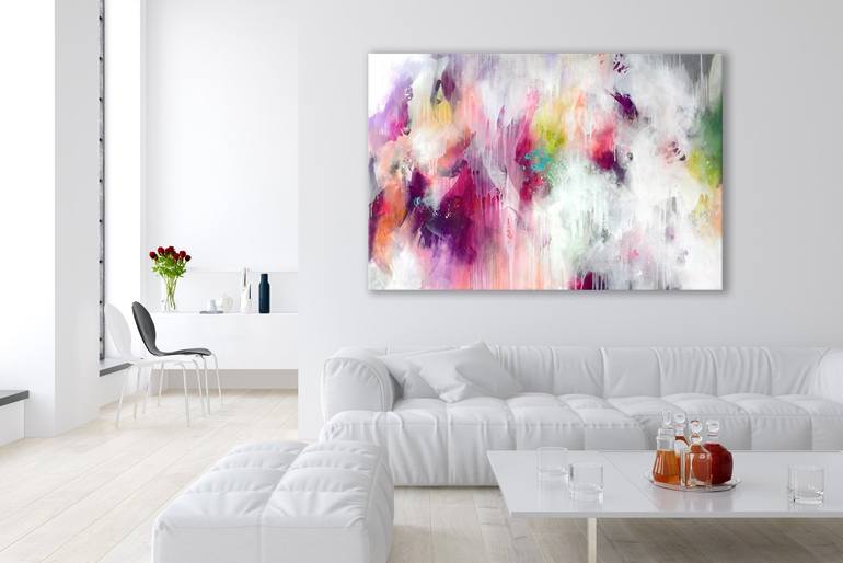 Original Abstract Painting by Kirsten Handelmann