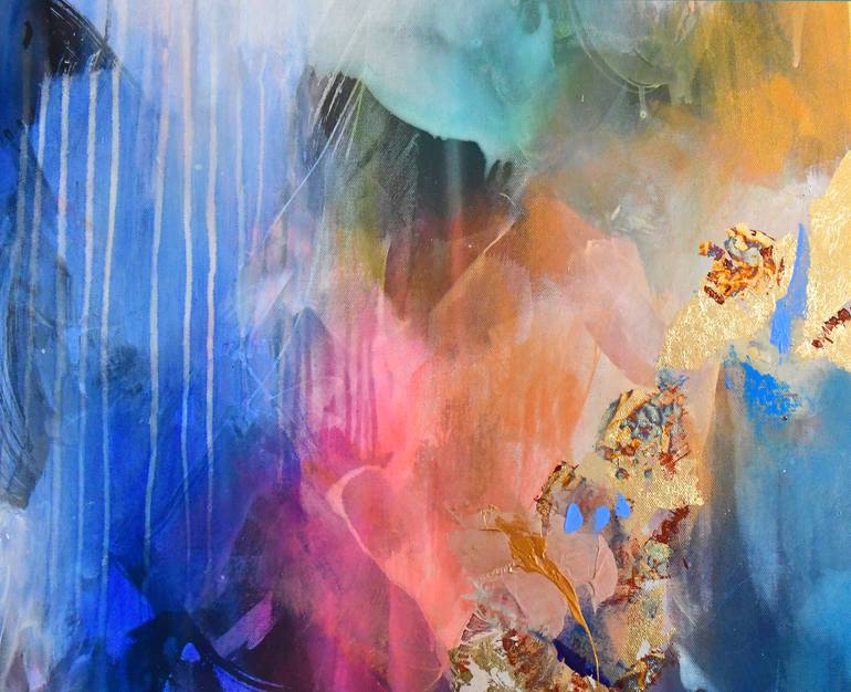 Original Abstract Painting by Kirsten Handelmann