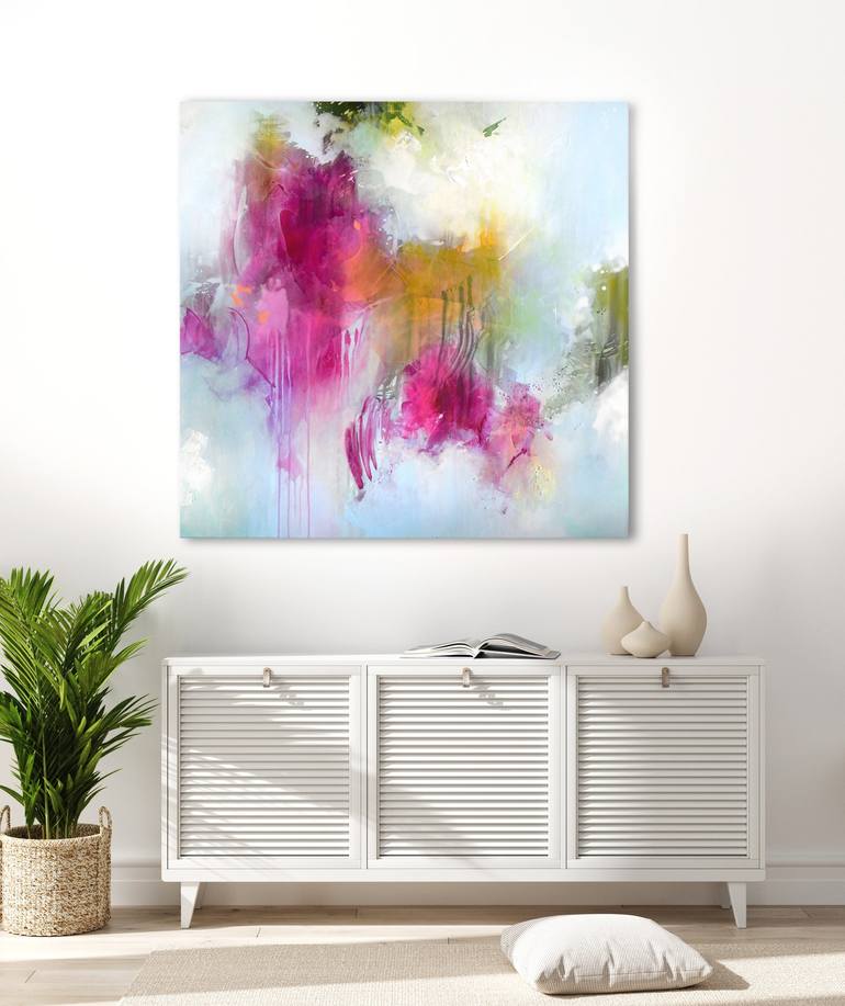 Original Abstract Painting by Kirsten Handelmann