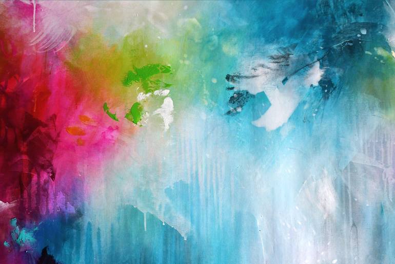 Original Abstract Painting by Kirsten Handelmann