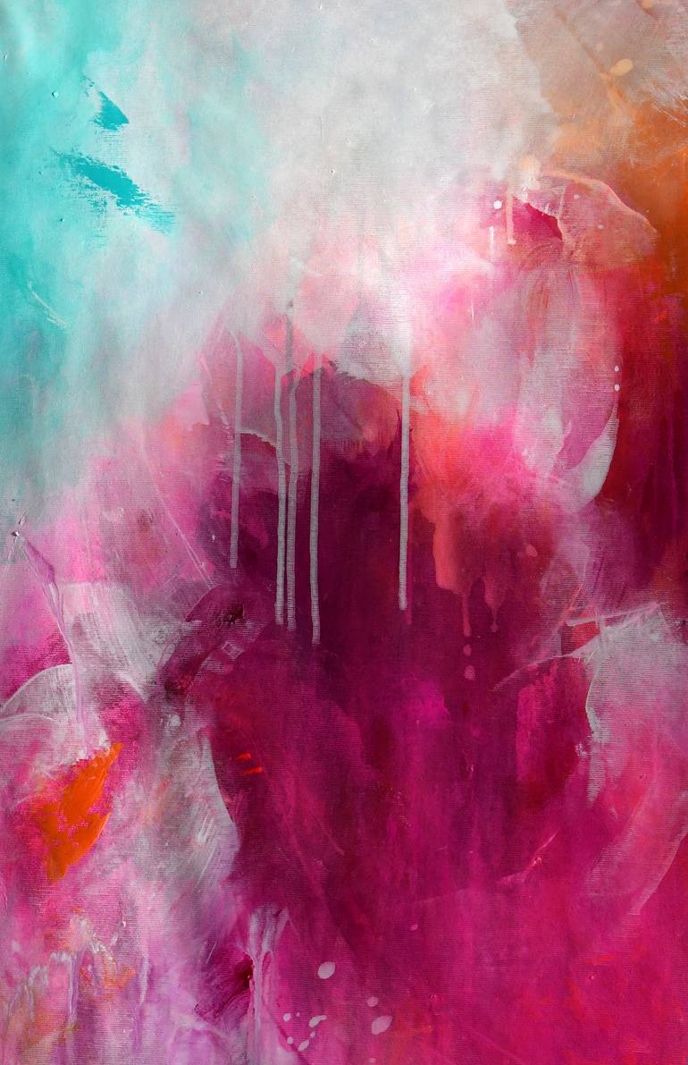 Original Abstract Painting by Kirsten Handelmann