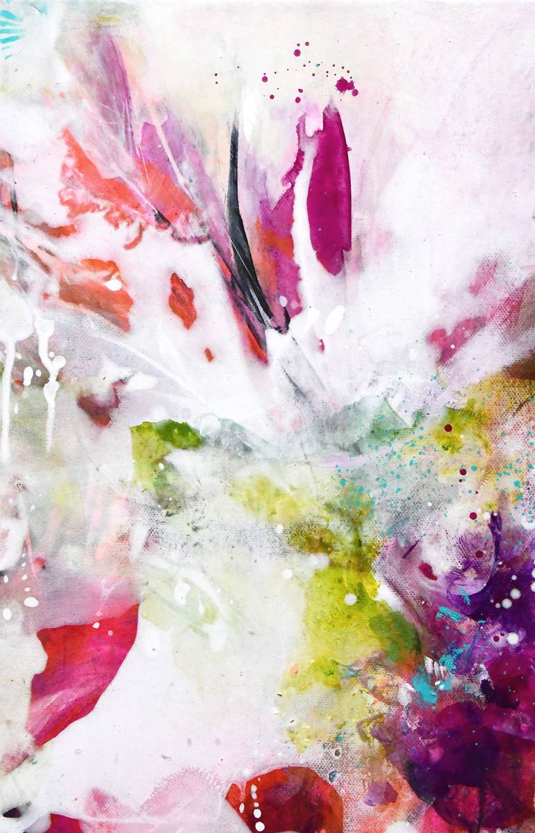 Original Abstract Painting by Kirsten Handelmann