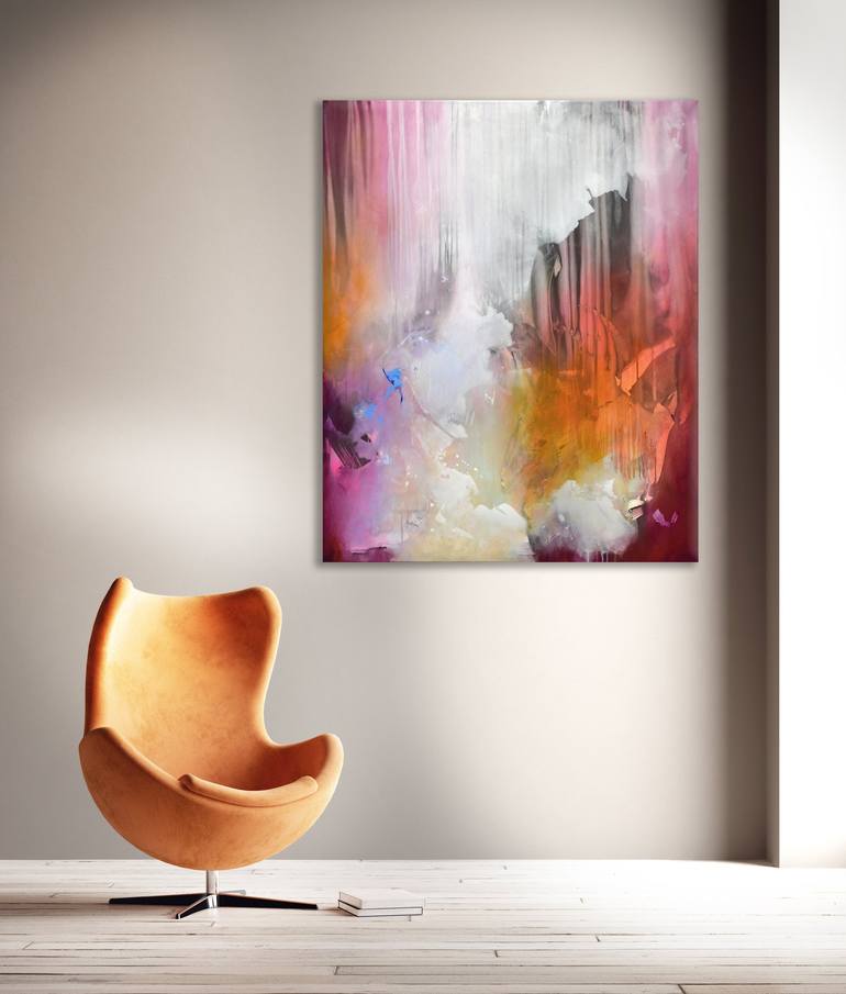 Original Abstract Painting by Kirsten Handelmann