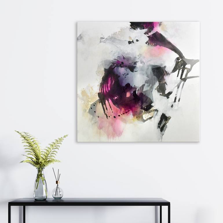 Original Abstract Painting by Kirsten Handelmann