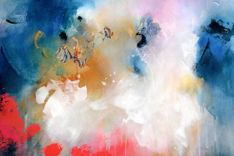 Original Abstract Painting by Kirsten Handelmann