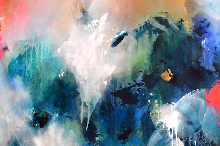 Original Abstract Painting by Kirsten Handelmann