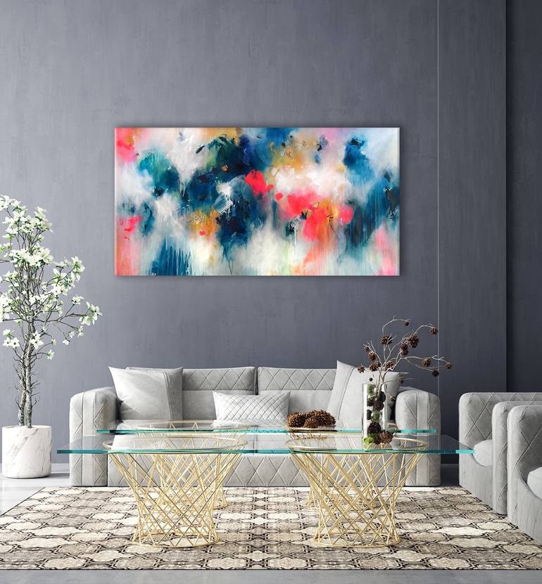 Original Abstract Painting by Kirsten Handelmann