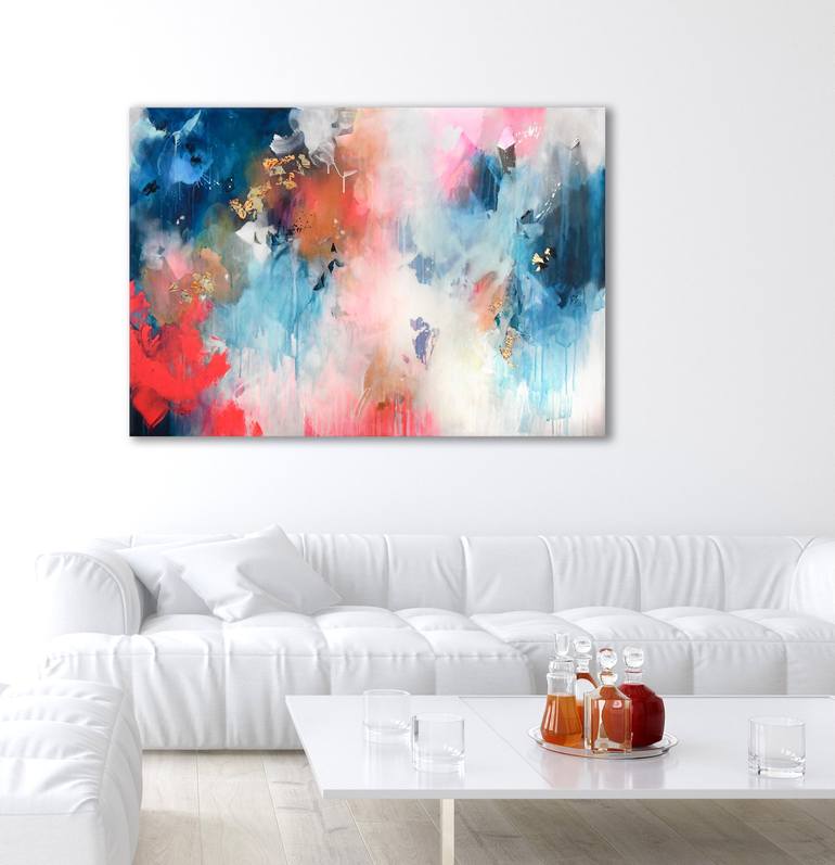 Original Abstract Painting by Kirsten Handelmann