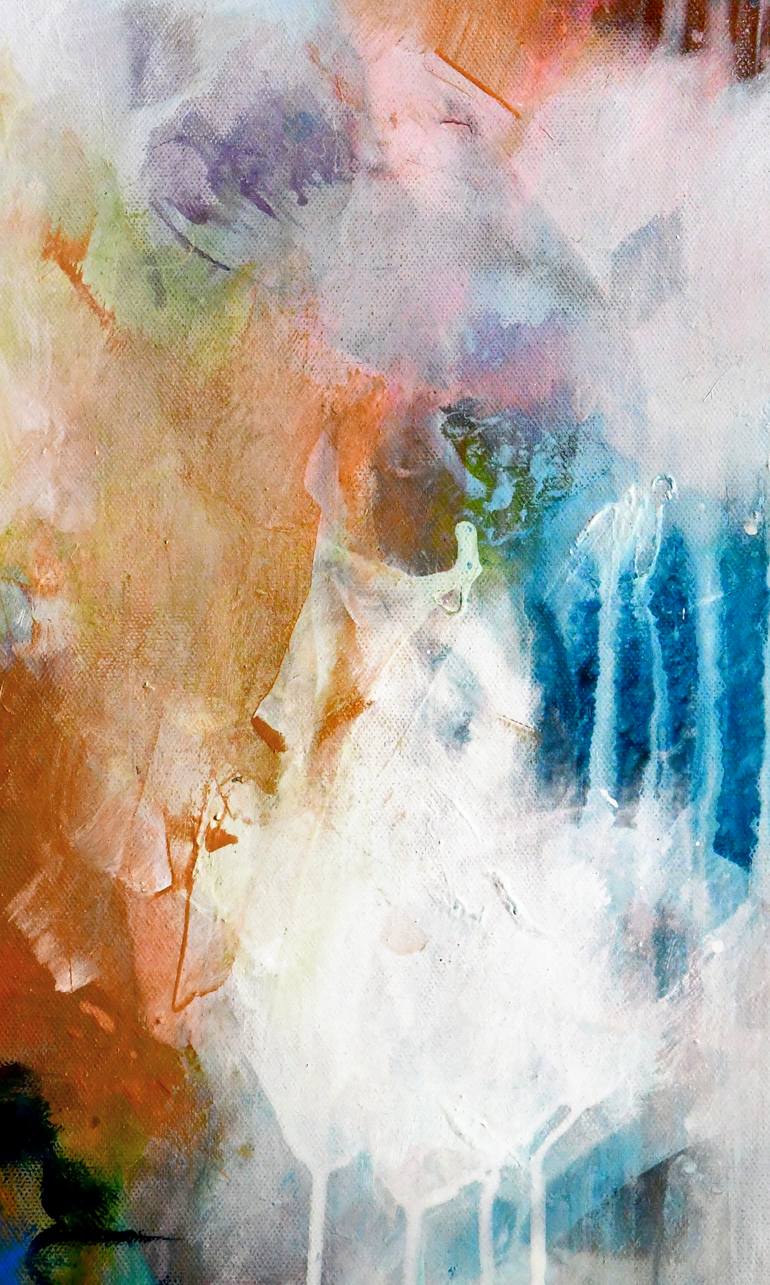 Original Abstract Expressionism Abstract Painting by Kirsten Handelmann