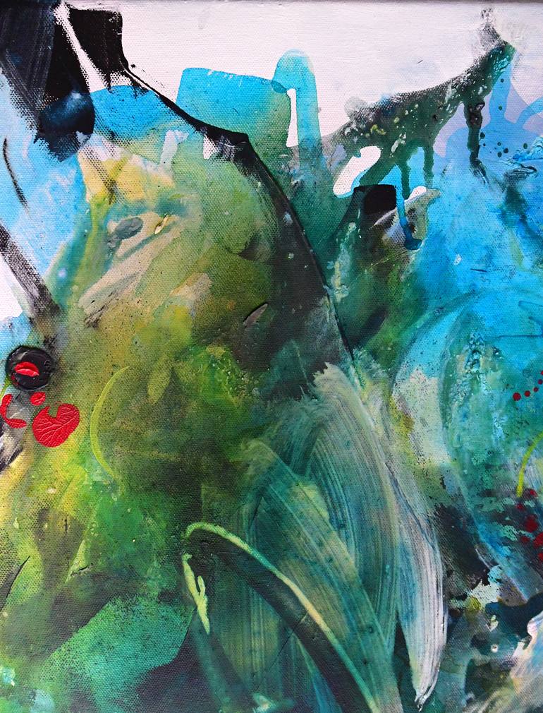 Original Abstract Painting by Kirsten Handelmann