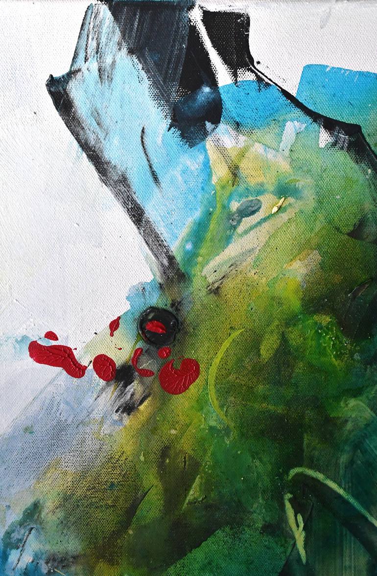 Original Abstract Painting by Kirsten Handelmann