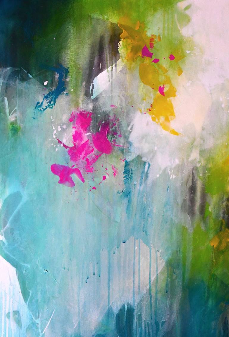 Original Abstract Painting by Kirsten Handelmann