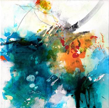 Original Abstract Paintings by Kirsten Handelmann