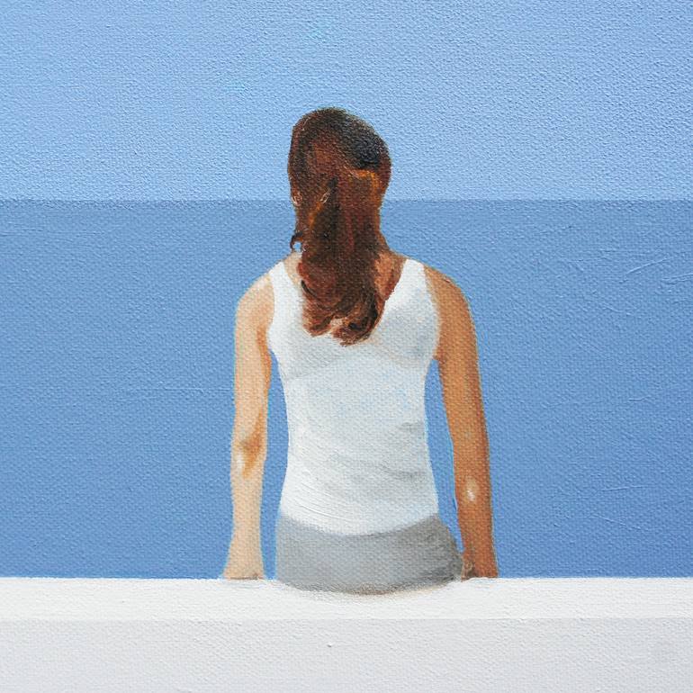 Original Conceptual People Painting by Daniel Gibert