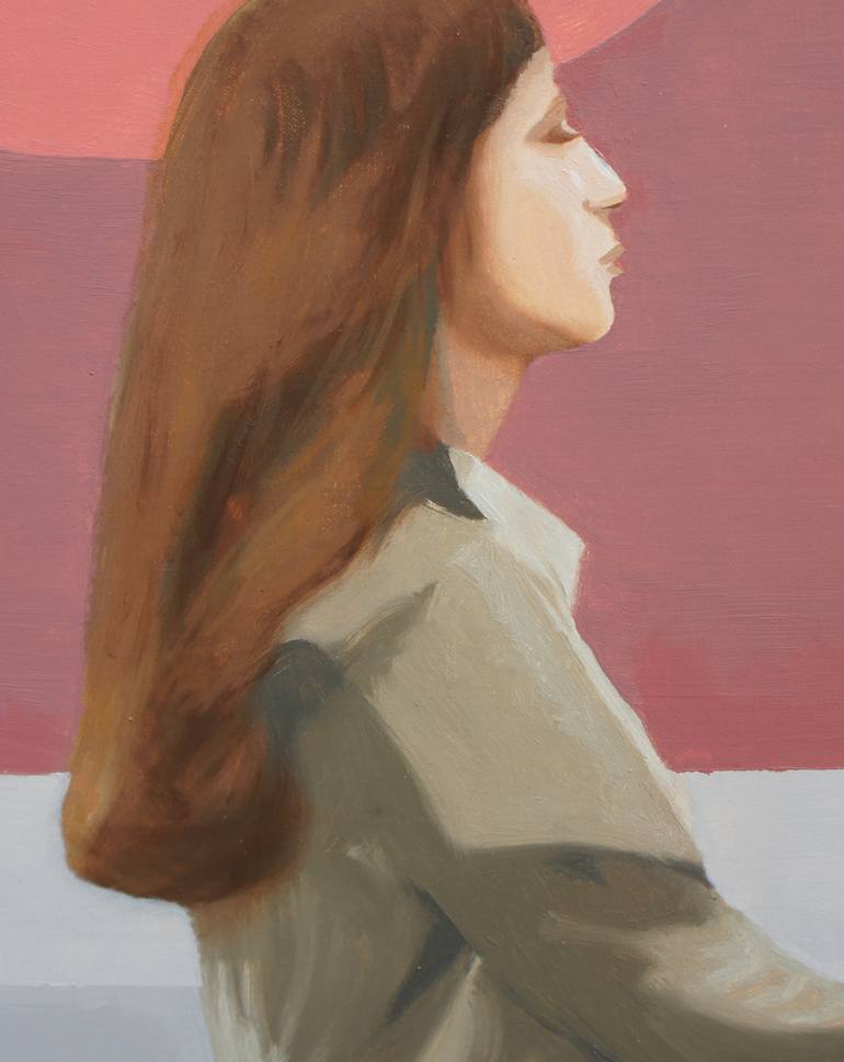 Original Conceptual People Painting by Daniel Gibert