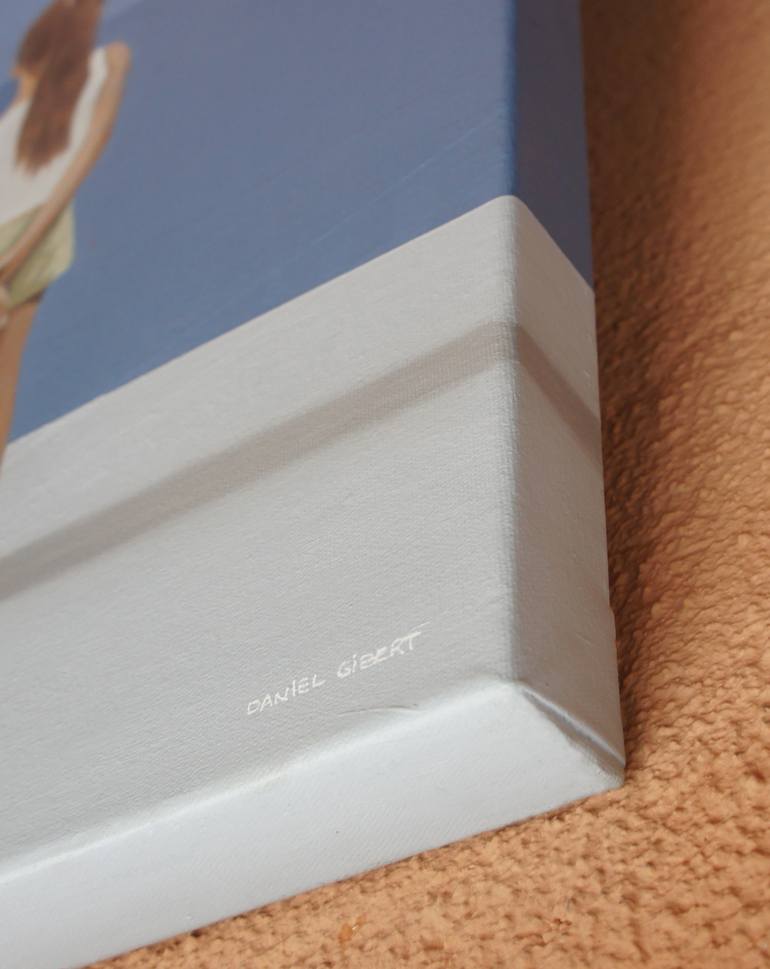 Original Conceptual Children Painting by Daniel Gibert