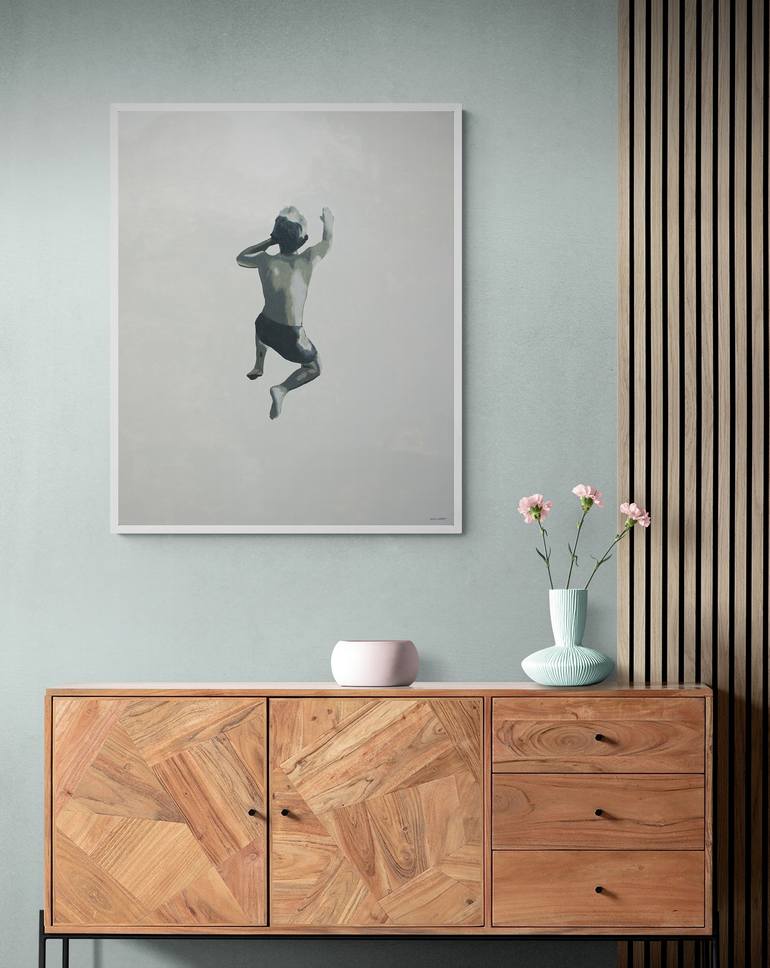 Original Figurative People Painting by Daniel Gibert