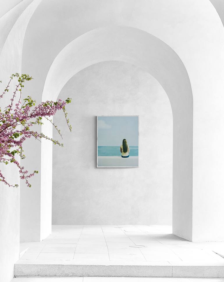 Original Figurative People Painting by Daniel Gibert