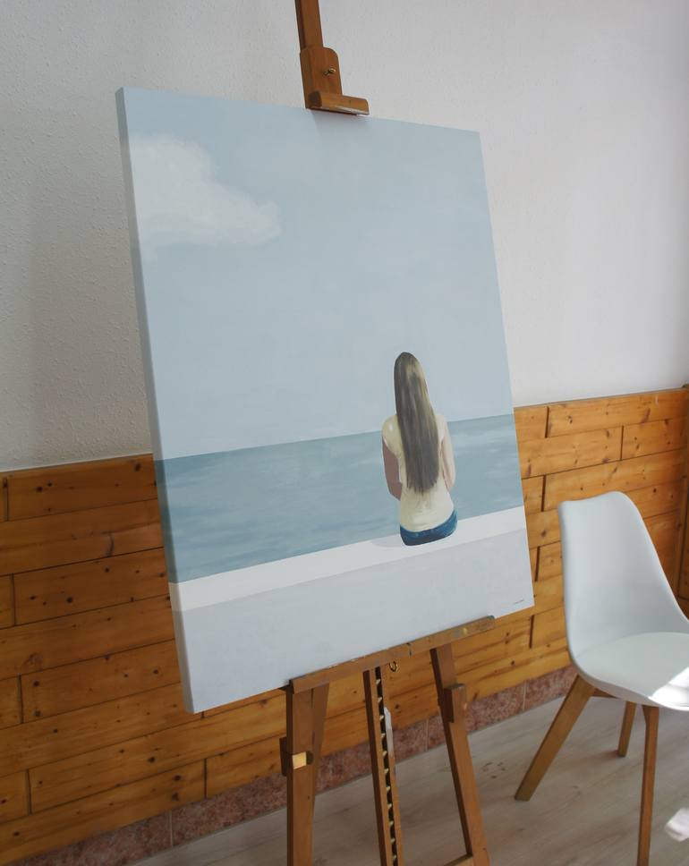 Original Figurative People Painting by Daniel Gibert