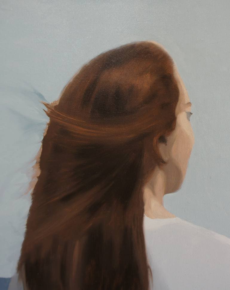 Original Minimalism People Painting by Daniel Gibert