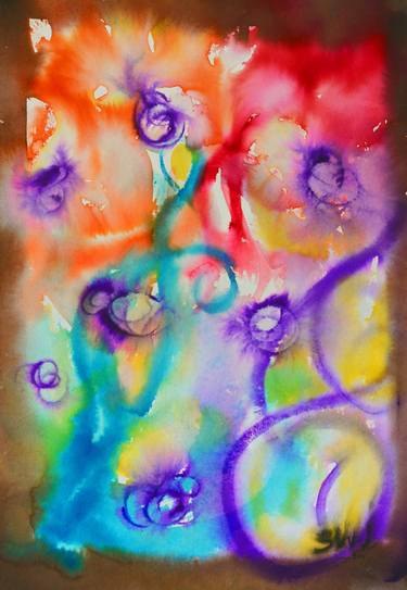 Print of Abstract Light Paintings by Shivani Verma