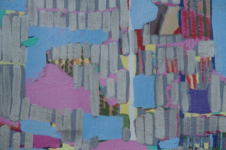 Original Abstract Painting by P L I A D P L I A D