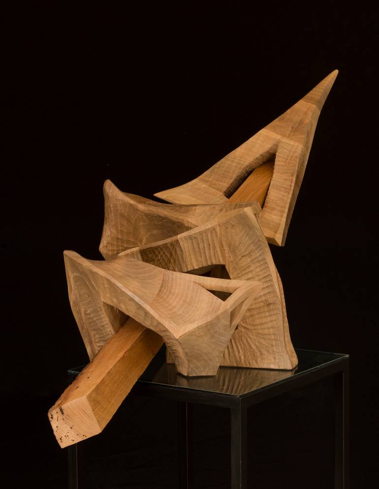 Print of Abstract Geometric Sculpture by Vladimir Michev
