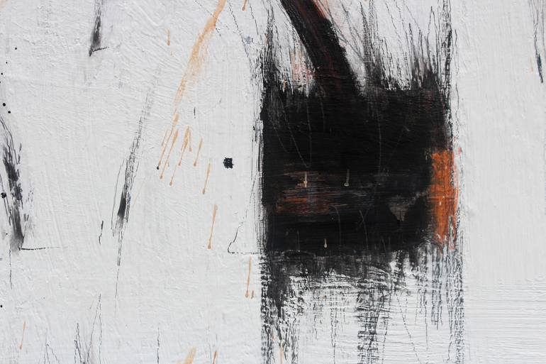 Original Abstract Expressionism Abstract Painting by Pal Csaba