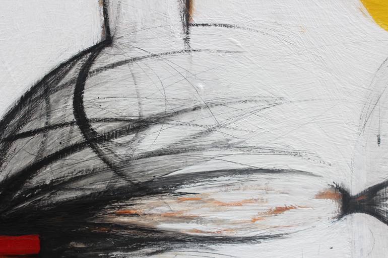 Original Abstract Expressionism Abstract Painting by Pal Csaba