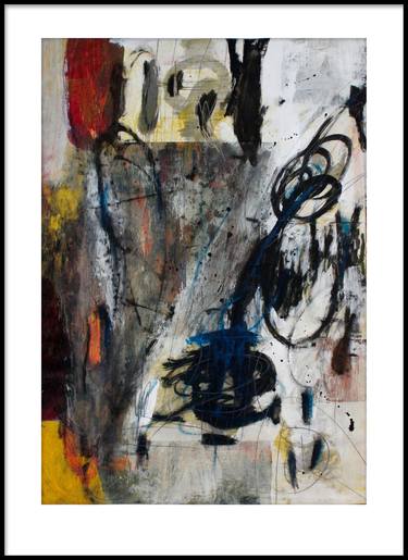 Print of Abstract Paintings by Pal Csaba