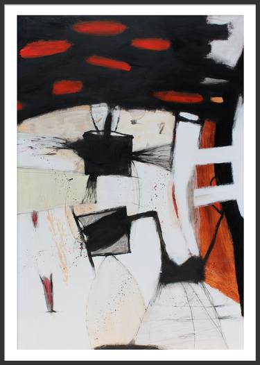 Print of Modern Abstract Paintings by Pal Csaba