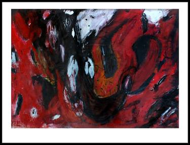 Original Abstract Expressionism Abstract Paintings by Pal Csaba