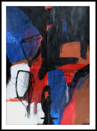 Original Abstract Paintings by Pal Csaba