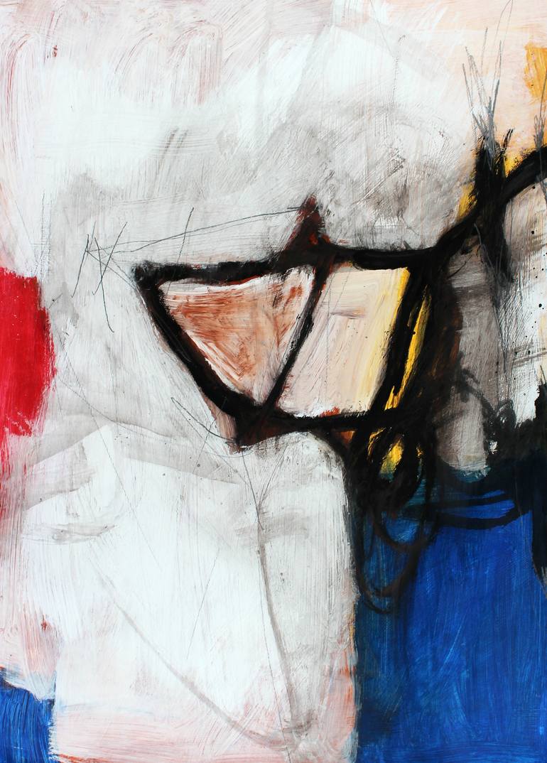 Print of Abstract Expressionism Abstract Paintings by Pal Csaba