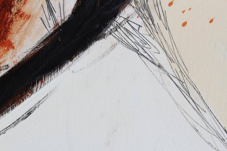 Original Abstract Expressionism Abstract Painting by Pal Csaba