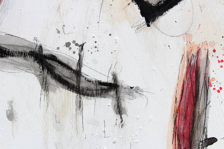 Original Abstract Expressionism Abstract Painting by Pal Csaba