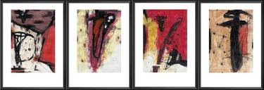 Original Abstract Paintings by Pal Csaba