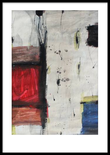 Print of Abstract Expressionism Abstract Paintings by Pal Csaba