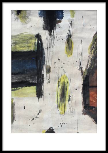 Print of Abstract Expressionism Abstract Paintings by Pal Csaba