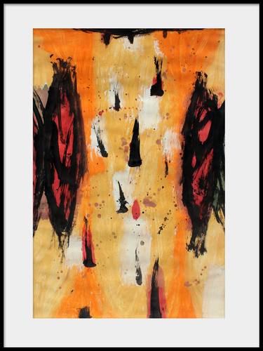 Print of Abstract Expressionism Abstract Paintings by Pal Csaba