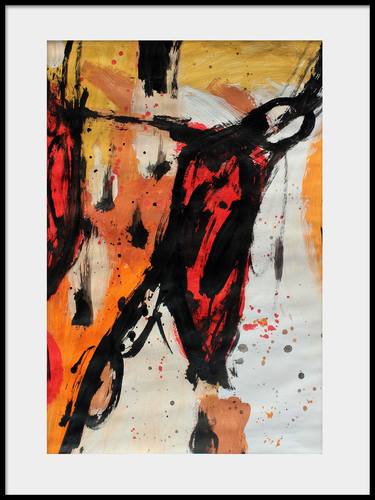 Print of Abstract Paintings by Pal Csaba