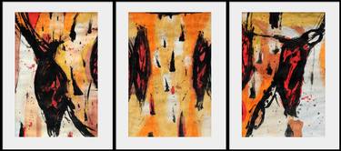 Original Abstract Paintings by Pal Csaba