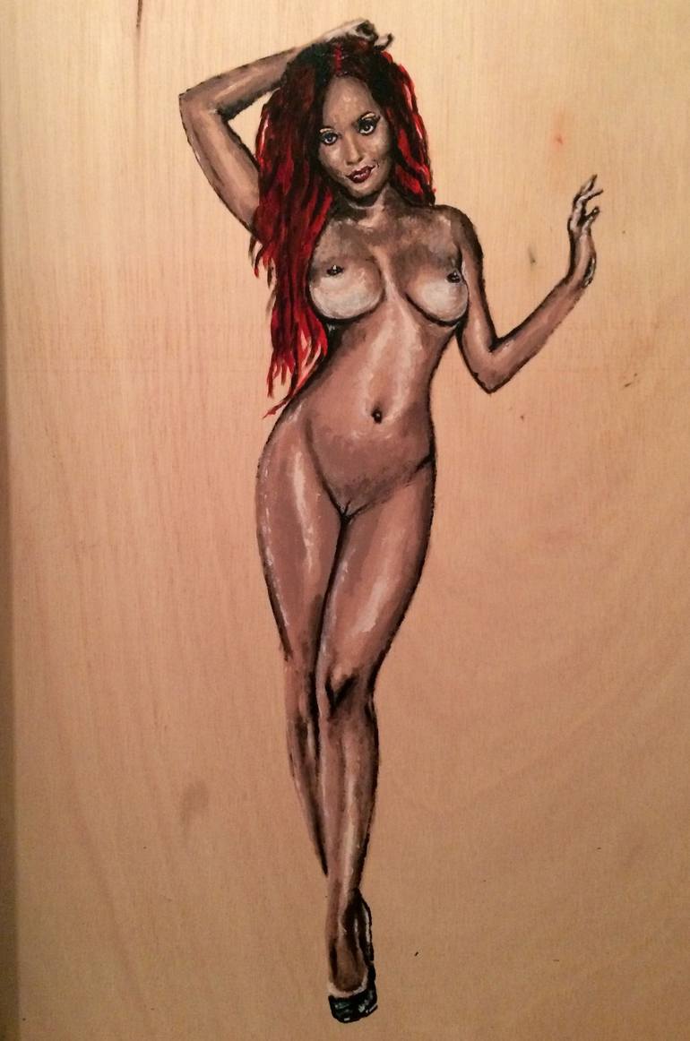 Original Realism Nude Painting by Jack Tribeman