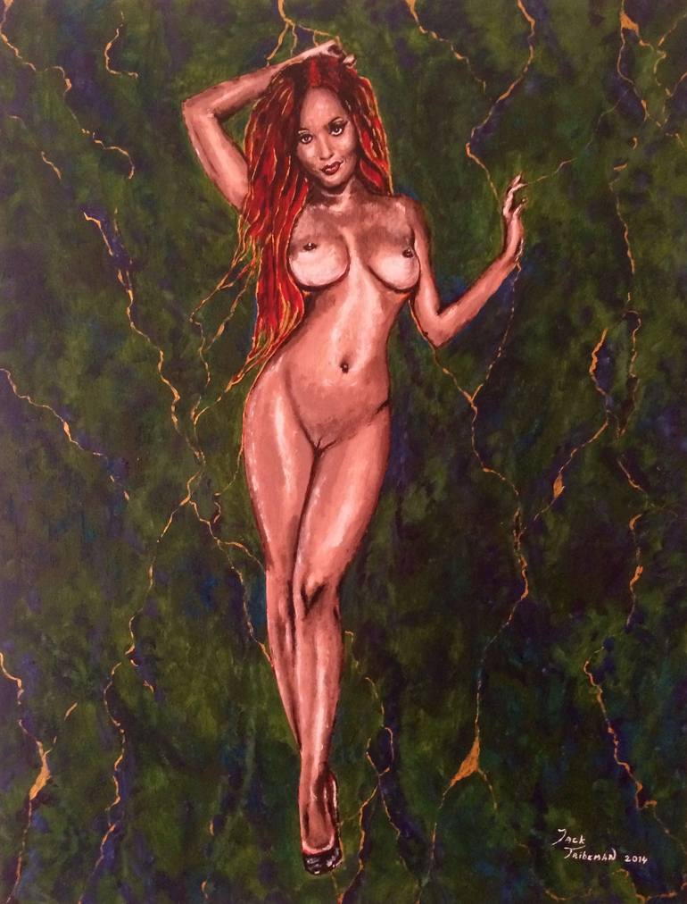 Original Nude Painting by Jack Tribeman